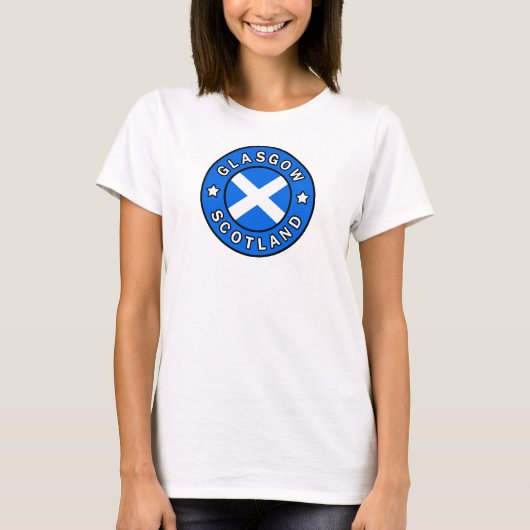 Glasgow Scotland T-shirt (Voorkant)