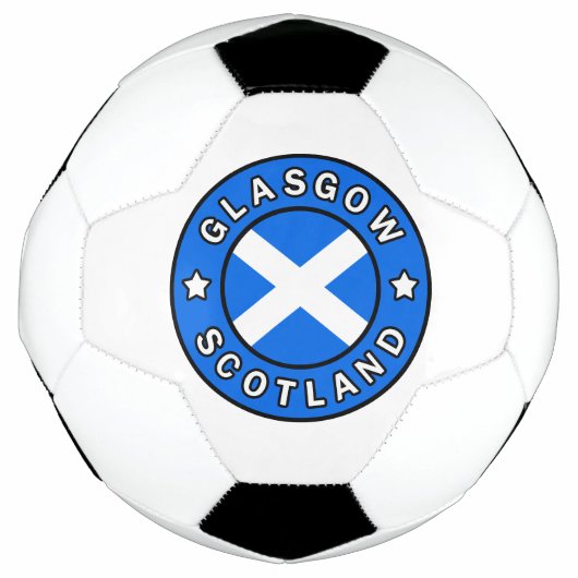 Glasgow Scotland Voetbal (Voorkant)