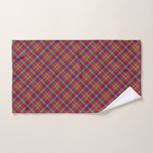Glasgow Scottish Clan Tartan Pattern Bad Handdoek (Handdoek)