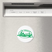 Glasgow Stamp Magneet (Insitu (Vaatwasser))