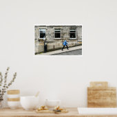 Glasgow-straat Poster (Keuken)