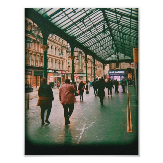 Glasgow Stroll Foto Afdruk (Voorkant)