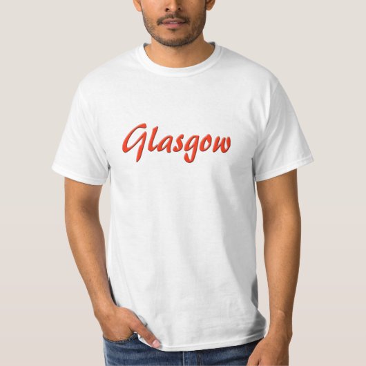Glasgow T Shirt (Voorkant)