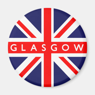 Glasgow UK Flag Magneet