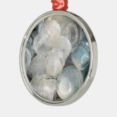  glasisolatoren metalen ornament (Links)