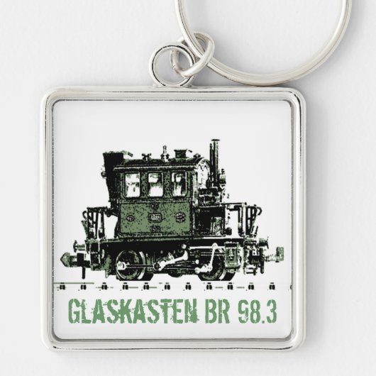 Glaskasten Sleutelhanger (Voorkant)