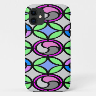 Glaskleurig betegeld iPhone 11 hoesje