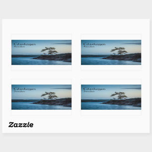 Glaskogen Zweden Rechthoekige Sticker