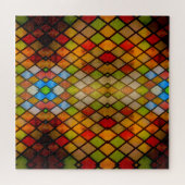 Glasraam majestueus legpuzzel (Horizontaal)