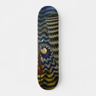 Glass Art Skateboard