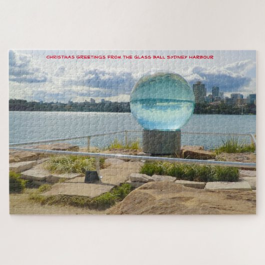 Glass Ball Sydney Harbour Australie Jigsaw Puzzle (Horizontal)