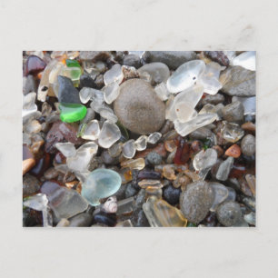 Glass Beach - Fort Bragg, CA Briefkaart