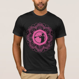 Glass Blower Mandala-beroep Glass Baling Art T-shirt