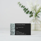 Glass Business Card-sjabloon Visitekaartje (Staand voorkant)