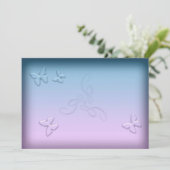 Glass Butterflies Kaart (Staand voorkant)