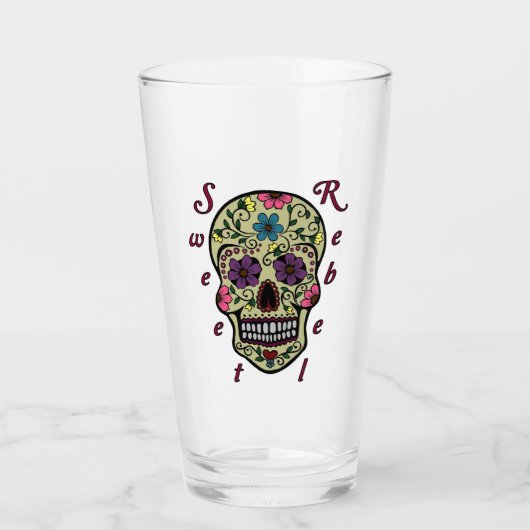Glass Cup - Zoete rebel Glas (Voorkant)