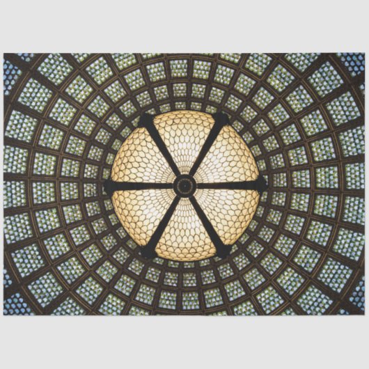 Glass Dome Tissuepapier (Voorkant)