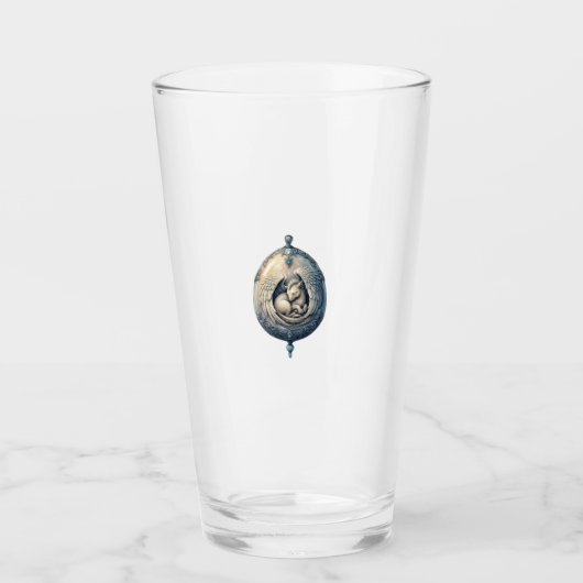 glass draak glas (Voorkant)