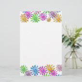 Glass Flowers Stationery Briefpapier (Staand voorkant)