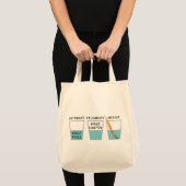Glass Half Full Artist Tote Bag (Voorkant (product))