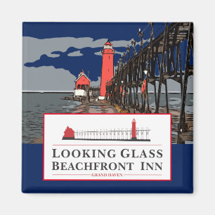 GLASS MAGNET BEKIJKEN MAGNEET