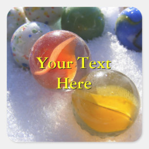Glass Marbles Stickers