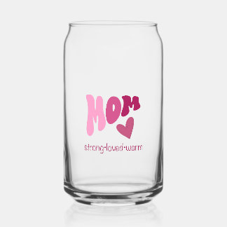 Glass Mom heart Blikvorm Glas