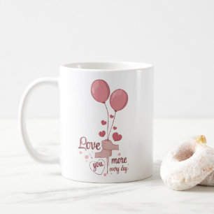 Glass of Love Koffiemok