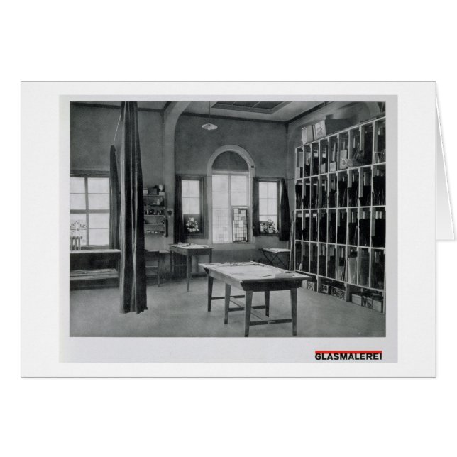 Glass Painting Studio, vanuit de werkplaatsen van  (Voorkant Horizontaal)