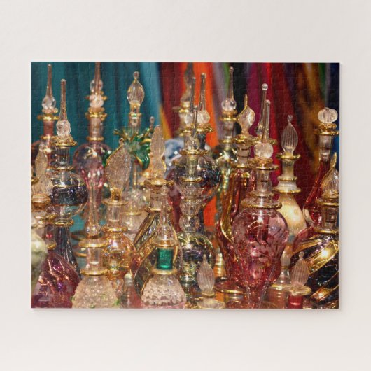 Glass Parfum Bazaar Egypt Jigsaw Puzzle 520 pc. (Horizontal)