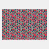 Glass Pebbles Pattern Cust. Papieren pakbladen Inpakpapier Vel (Voorkant 2)