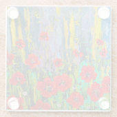 Glass Poppies Onderzetter (Achterkant)