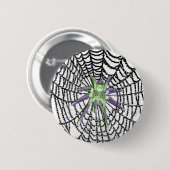 Glass Spider Gothic-knop Ronde Button 5,7 Cm (Voorkant /achterkant)