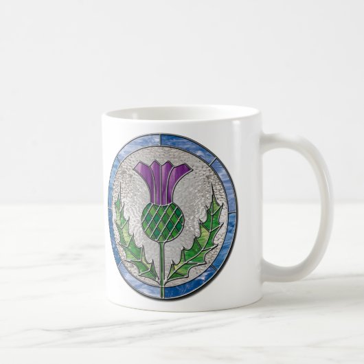Glass Thistle Koffiemok (Rechts)