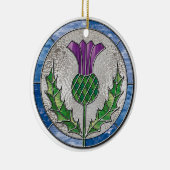 Glass Thistle Ornament (Rechts)