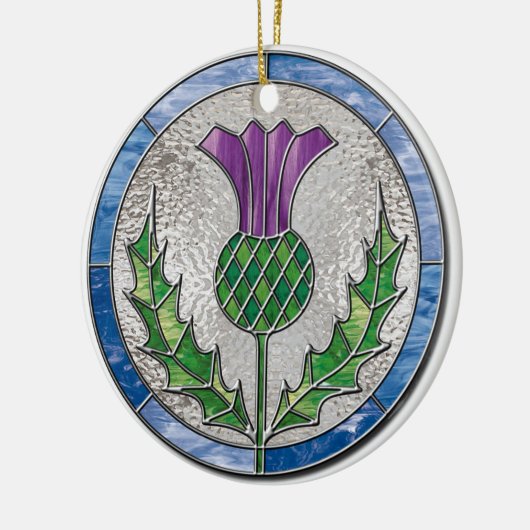 Glass Thistle Ornament (Links)