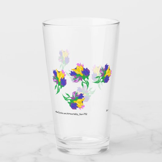 Glass Tumbler/Lilly's Glas (Voorkant)