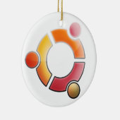 Glass Ubuntu Ornament (Rechts)