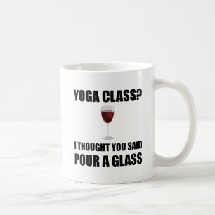 Glass van de klasse Yoga Koffiemok