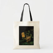Glass with Roses by Vincent van Gogh Tote Bag (Voorkant)