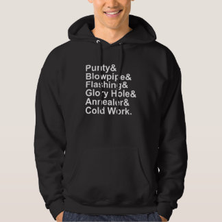 Glassblowing Popular Terms Hoodie