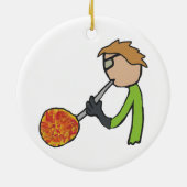 Glassbsting Keramisch Ornament (Achterkant)