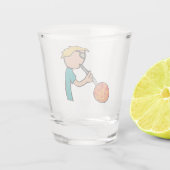 Glassbsting Shot Glas (Achterkant)
