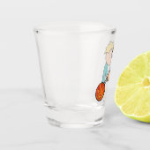 Glassbsting Shot Glas (Links)