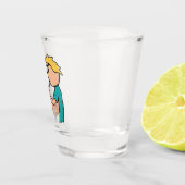 Glassbsting Shot Glas (Rechts)