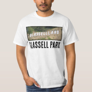 Glassellland Hollywood Sign in Glassell Park, CA T-shirt