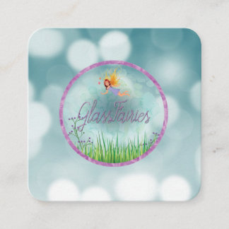 GlassFairies Business Vierkante Visitekaartje
