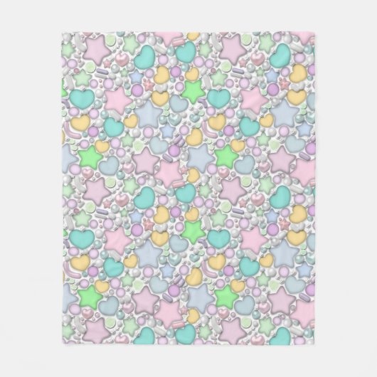 Glassierplanten Fleece Deken (Voorkant)