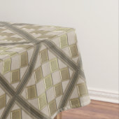 Glastegels 3D-beige kleur Tafelkleed (Voorbeeld)