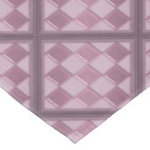 Glastegels 3D paarse kleur Tafelkleed (Gekanteld)